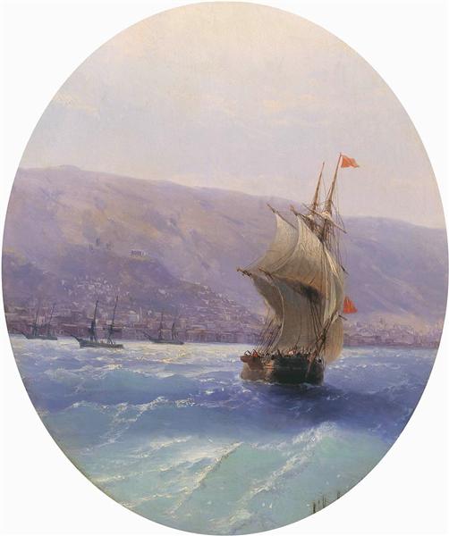 View of Crimea, 1851 - Iwan Konstantinowitsch Aiwasowski