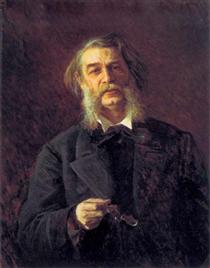 Dmitry Grigorovich, a Russian writer - Iwan Nikolajewitsch Kramskoi