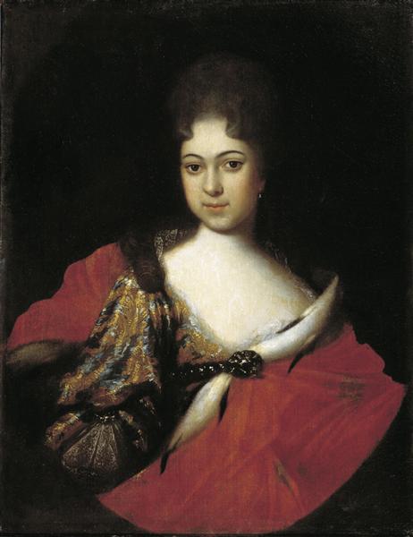 Tzarina Praskovia Ioanovna, 1714 - Ivan Nikitine