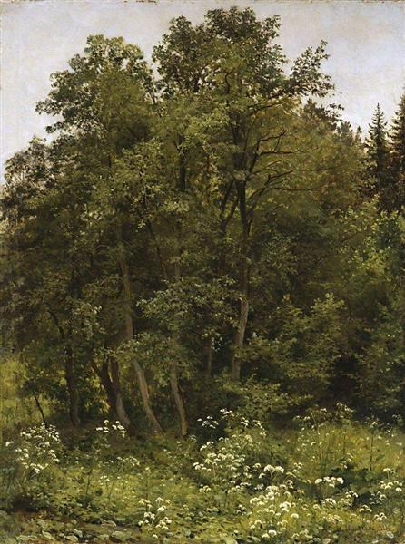 At the edge of the forest, 1885 - Iwan Iwanowitsch Schischkin