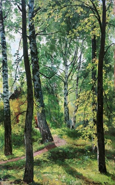Deciduous Forest, 1897 - Іван Шишкін
