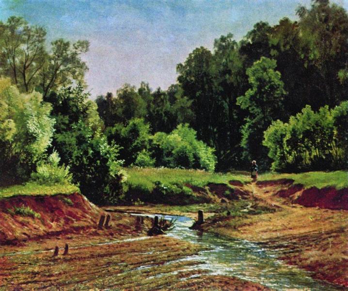 Forest Landscape, 1872 - Іван Шишкін