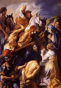Christ Carrying the Cross - Якоб Йорданс