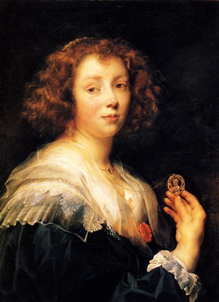 Portrait of a young lady, 1638 - Якоб Йорданс