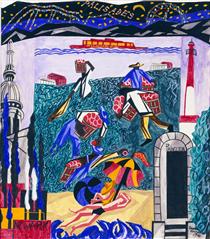 New Jersey, from the United States Series - Jacob Lawrence
