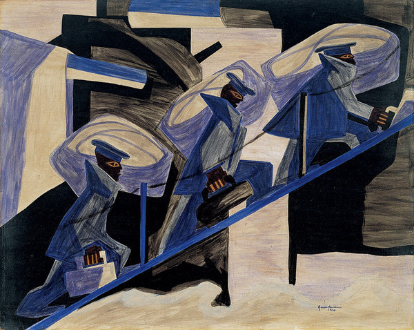 War Series: Another Patrol, 1946 - Jacob Lawrence