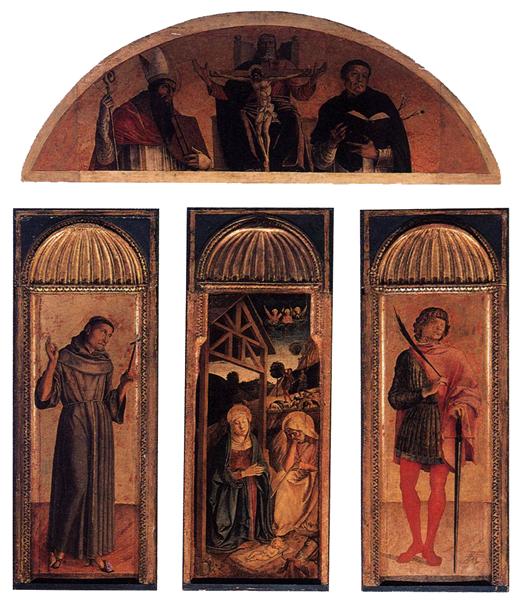 Triptych of the Nativity, 1464 - 1470 - Jacopo Bellini