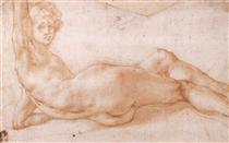 Hermaphrodite Figure - Jacopo Pontormo