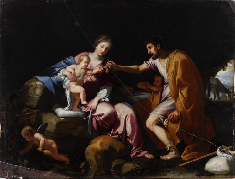 The Rest on the Flight into Egypt, 1639 - Jacques Stella