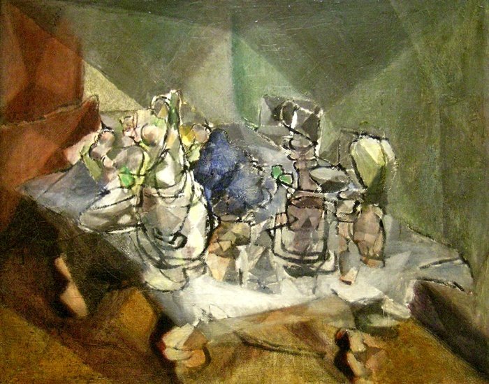 The Dining Table, 1912 - Jacques Villon