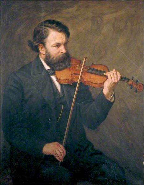 Doctor Joseph Joachim, Violinist, Conductor, Composer and Teacher, 1876 - James Archer