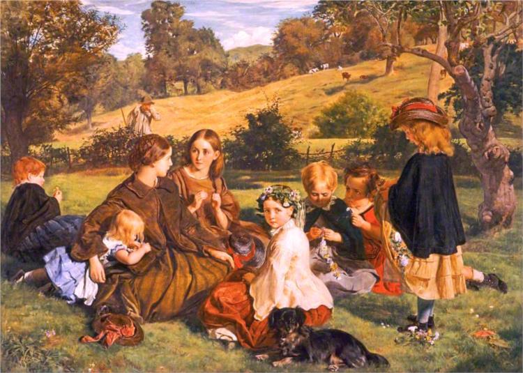 Summertime, Gloucestershire, 1860 - Джеймс Арчер