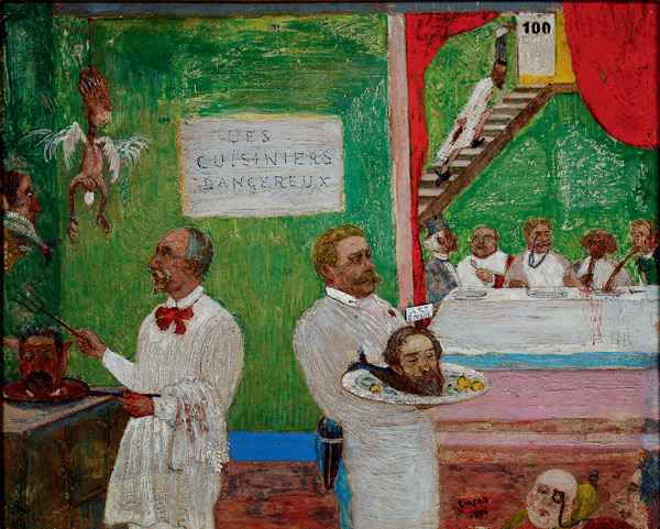 The Dangerous Cooks, 1896 - 詹姆斯·恩索爾