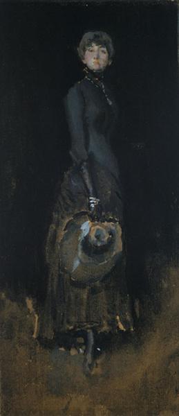 Lady in Gray, 1883 - Джеймс Эббот Макнил Уистлер