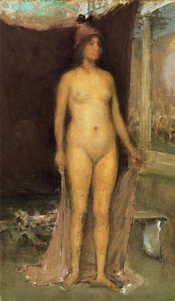 Purple and Gold Phryne the Superb - Builder of Temples, 1898 - 1901 - James Abbott McNeill Whistler