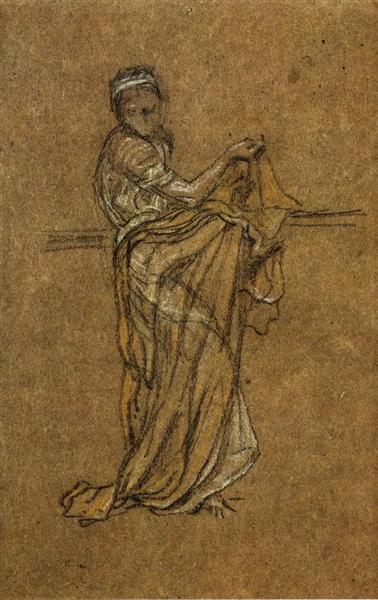 The Dancing Girl, 1868 - 1870 - 惠斯勒