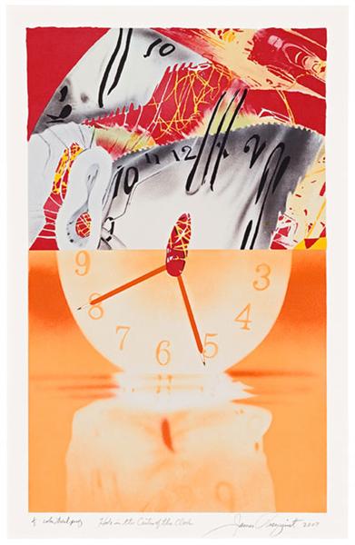 Hole in the Center of the Clock, 2007 - James Rosenquist