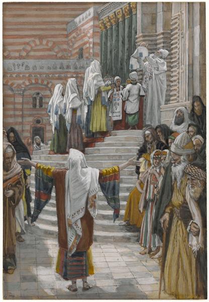 The Presentation of Jesus in the Temple - Джеймс Тіссо