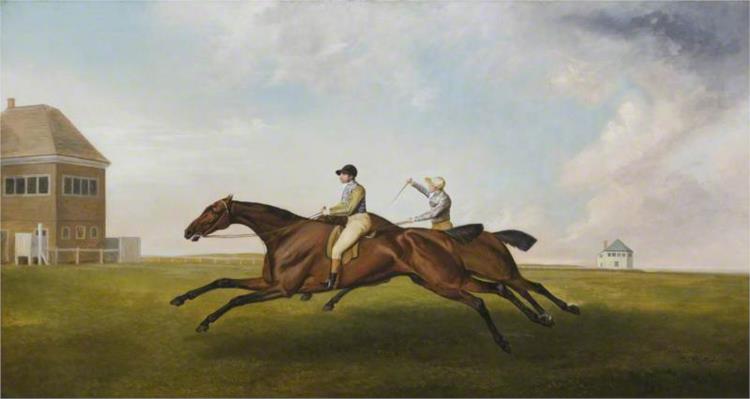 'Hambletonian' Beating 'Diamond', 1819 - James Ward