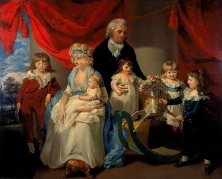 Michael Bryan and His Family, 1799 - James Ward
