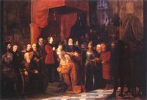 Coronation of the first king A.D. 1001 - Jan Matejko