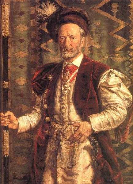 Portrait of Mikołaj Zyblikiewicz - Ян Матейко
