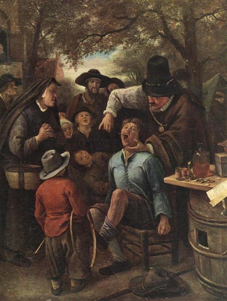 Médico Charlatão, 1651 - Jan Steen