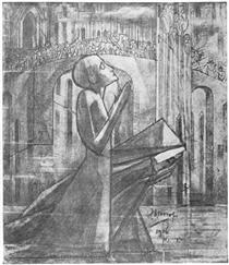 Prayer at the Road to Calvary - Jan Toorop