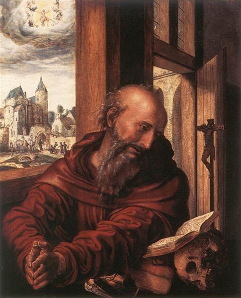 St. Jerome - Jan Sanders van Hemessen