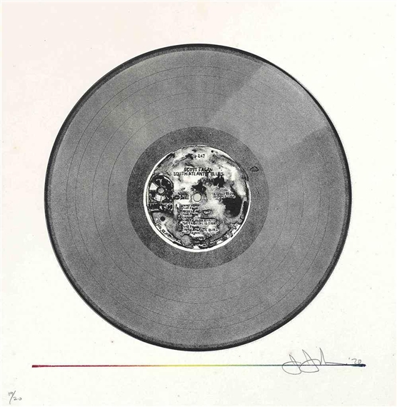 Scott Fagan Record, 1970 - Jasper Johns