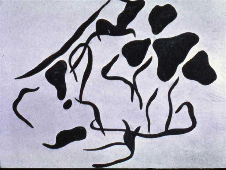 Automatic Drawing, 1916 - Jean Arp