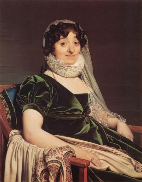 Comtes de Tournon, née Geneviève de Seytres Caumont, 1812 - Jean Auguste Dominique Ingres