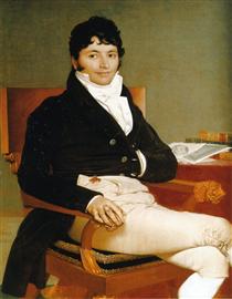 Portrait of Monsieur Rivière - 安格爾