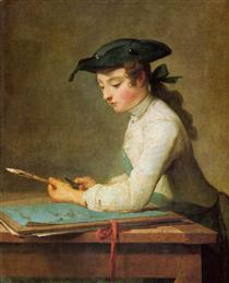 Draughtsman - Jean-Baptiste-Siméon Chardin