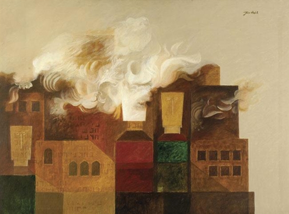 Houses in Flames - Jean David