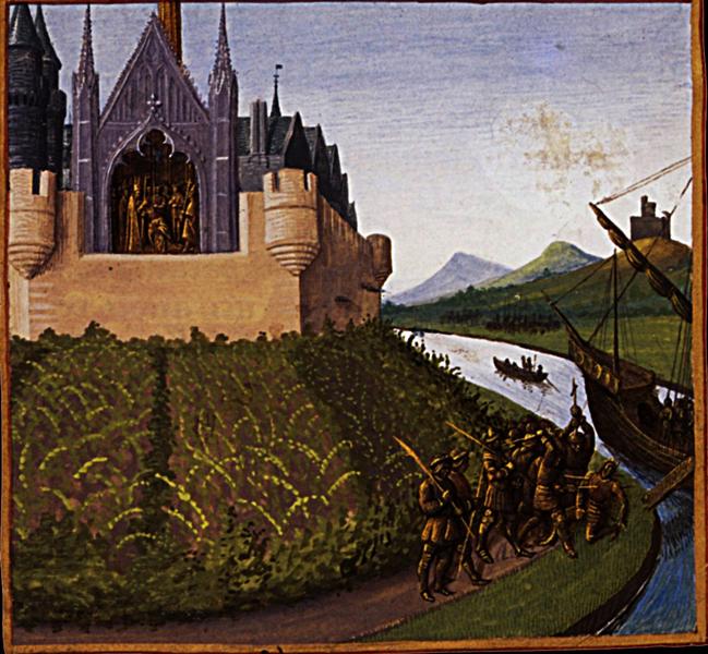 Death of William Longsword, 1455 - 1460 - Jean Fouquet