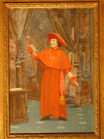 Cardinal, Reading a Letter - Жан Жорж Вибер