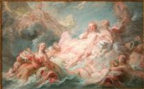 Sir Joshua Reynolds Cupid Unfastening the Girdle of Venus 1788