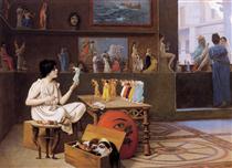 Painting Breathes Life into Sculpture - Jean-Léon Gérôme