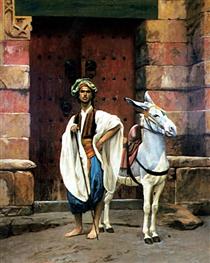Sais and His Donkey - Jean-Léon Gérôme