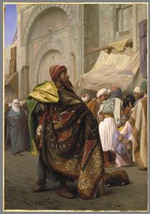 The Carpet Merchant of Cairo - 讓-里奧·傑洛姆