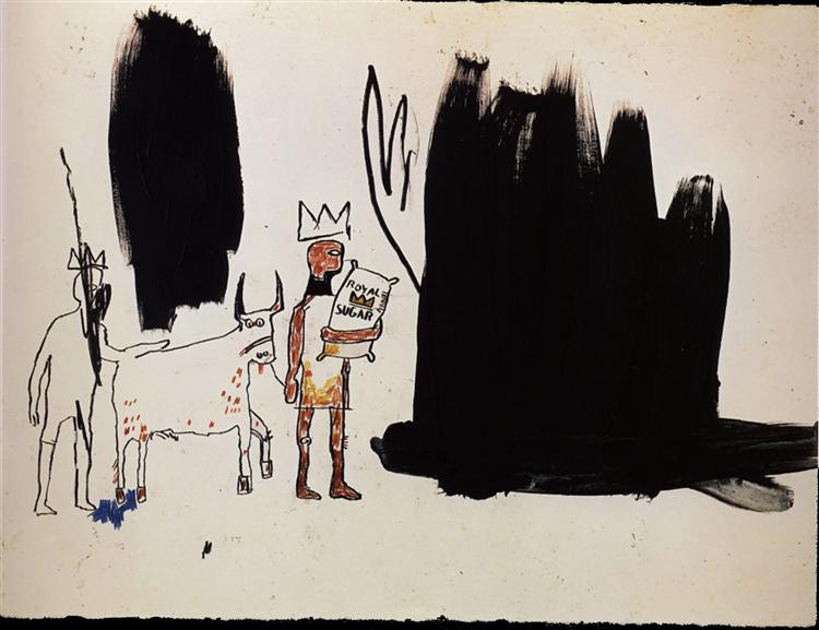 Dwellers in the Marshes, 1983 - Jean-Michel Basquiat