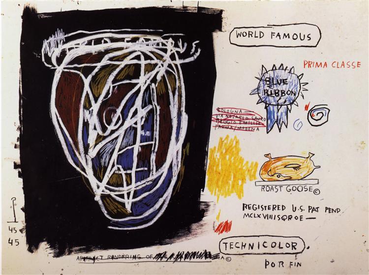 Roast, 1983 - Jean-Michel Basquiat