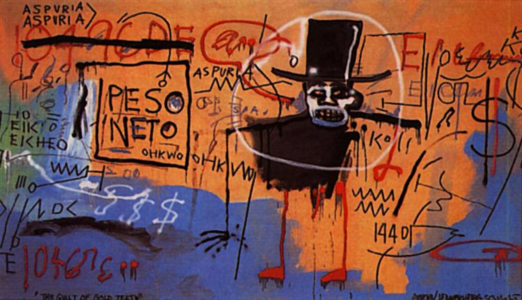 The Guilt of Gold Teeth, 1982 - Jean-Michel Basquiat