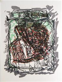 Lithographie 1976 - Jean-Paul Riopelle