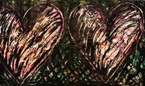 Two Hearts in a Forest - Jim Dine