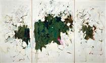 Girolata Triptych - Joan Mitchell