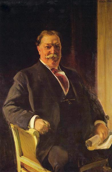 Retrato del Sr. Taft, Presidente de los Estados Unidos, 1909 - Joaquin Sorolla