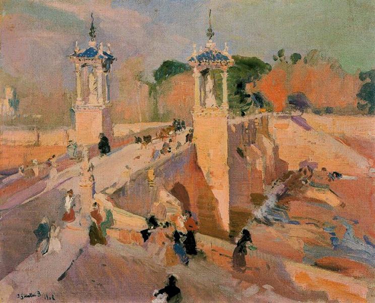 Puente de Real, 1908 - 霍金‧索羅亞