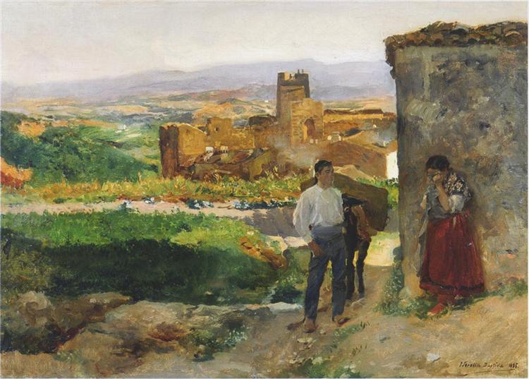 Ruins of Bunol, 1894 - Joaquin Sorolla